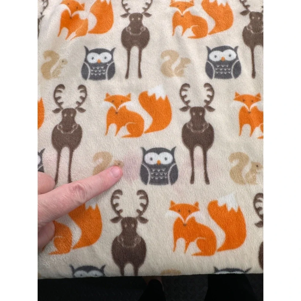 Baby Vision Woodland Animal Baby Blanket 30